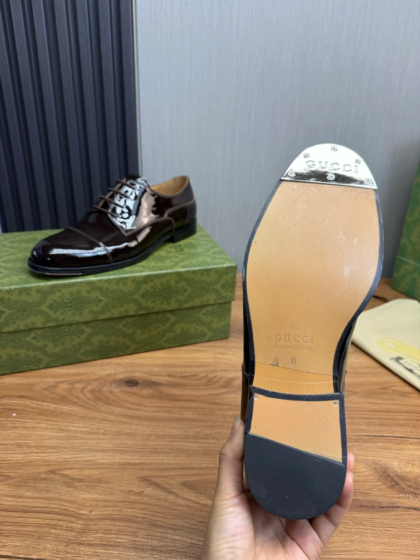Men's shoes 💰680💰 GUCCI Gucci. Men's business casual leather shoes, all made of imported original brand leather, just to create a more comfortable wearing experience. Upper: original cowhide + imported cowhide lining, original non-slip and wear-resistant outsole ✔️36-45 (38.45 non-refundable)